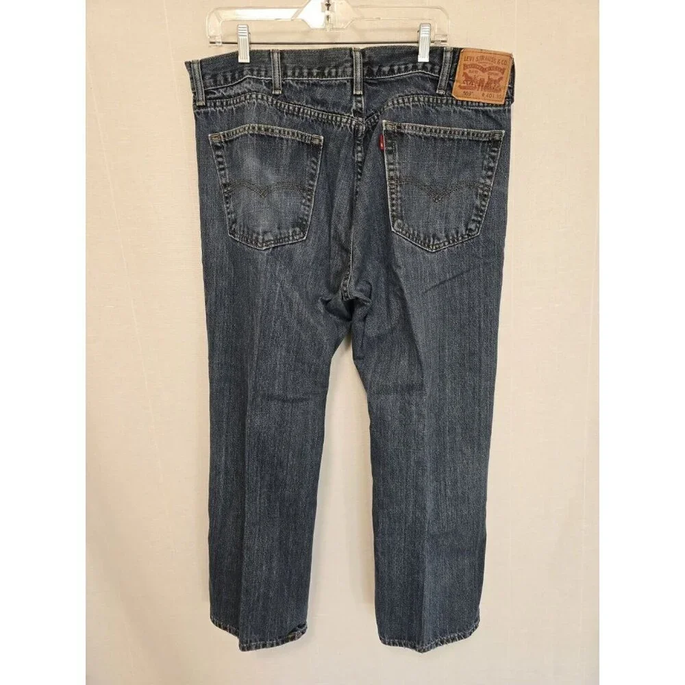 Levis Jeans Mens Size 40 x 30 559 0340 Loose Straight‎ Leg Relaxed Medium Denim